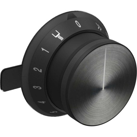 Gaggenau CKU410000 - Manopola Pomello nero serie 400 per CU 421, CU 428. Controllo elettronico