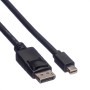 ROLINE 11.04.5635 cavo DisplayPort 2 m Mini DisplayPort Nero (RO11.04.5635) (CRO11045635) (RO11.04.5635) (CRO1104  (CRO11045635)