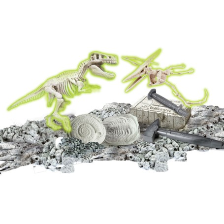 Clementoni Science & Play - Jurassic World 3 - Dino 2 In 1 Trex e Pteranodonte (19306)