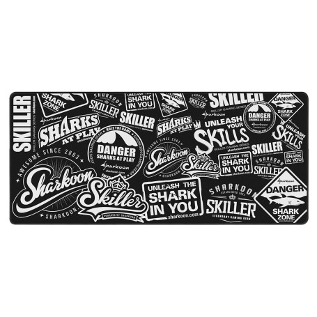 Sharkoon SKILLER SGP2 XXL Tappetino per mouse per gioco da computer Nero (SKILLER SGP2 XXL)