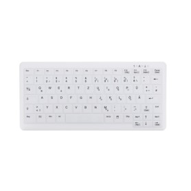 CHERRY AK-C4110 tastiera RF Wireless QWERTZ Tedesco Bianco (AK-C4110F-FU1-W/GE)