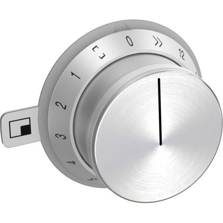 Gaggenau CKG410010 - Manopola Pomolo in acciaio inox serie 400 per VG 415. Controllo elettronico