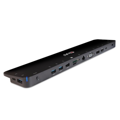 CLUB3D USB 3.2 GEN1 C TRIPLE DISPLAY DYNAMIC 100W PD CHARGING DOCK. THE 5 X USB-A PORTS Docking USB 3.2 Gen 1 (3. (CSV-1564W100)