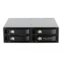 DeLOCK 47235 pannello drive bay 13,3 cm (5.25") Vassoio per unità di memorizzazione Nero (47235)