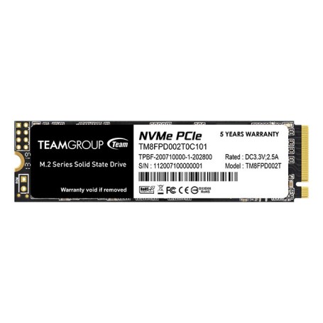 Team Group MP33 PRO M.2 2000 GB PCI Express 3.0 NVMe (TM8FPD002T0C101)