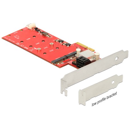 DeLOCK 89379 scheda di interfaccia e adattatore Interno M.2, SATA (89379)