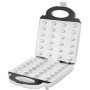 Unold 48360 piastra per waffle 24 waffle 1400 W Acciaio inossidabile, Bianco (48360)