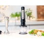 Braun MQ 7025X 0,6 L Frullatore ad immersione 1000 W Nero, Acciaio inossidabile (0X22111287) (MQ7025X)
