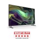 Sony BRAVIA | KD-55X85L | Full Array LED | 4K HDR | Google TV | ECO PACK | BRAVIA CORE | Seamless Edge Design (KD55X85LAEP)
