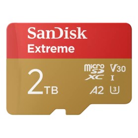 SanDisk Extreme 2 TB MicroSDXC UHS-I Classe 10 (SDSQXAV-2T00-GN6MA) SanDisk Extreme 2 TB MicroSDXC UHS-I Classe 10 (SDSQXAV-2T00-GN6MA)