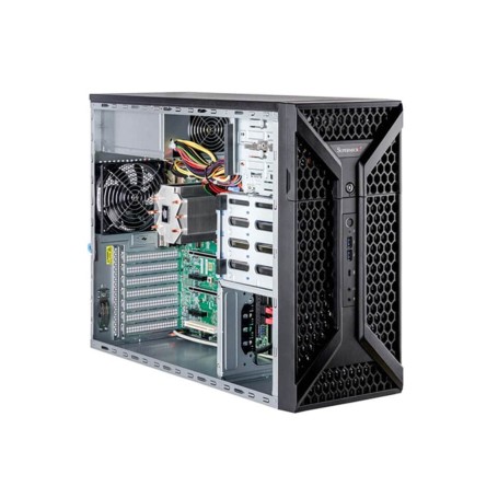 Supermicro SYS-531A-IL sistema barebone per server Intel W680 LGA 1700 Midi Tower Nero
