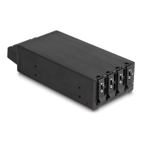 DeLOCK Bay rack mobile sottile per 4 x M.2 NVMe SSD con connettore Slim SAS SFF-8654 (47126)