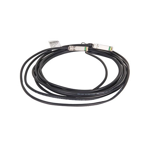 HPE X240 10G SFP+ 5m DAC cavo InfiniBand e in fibra ottica SFP+ Nero (JG081C)