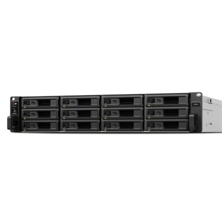 Synology SA SA3610 server NAS e di archiviazione Armadio (2U) Intel® Xeon® D-1567 16 GB DDR4 0 TB DiskStation Manager Nero, Gr