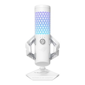 ASUS ROG Carnyx Bianco Microfono da tavolo (90YH03Z0-BAUA10)