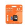 ADATA 32GB, microSDHC, Class 10 memoria flash UHS-I Classe 10 (AUSDH32GUICL10A1-RA1)