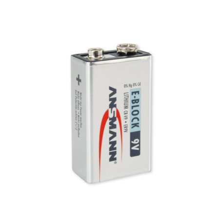 Ansmann 9V E-Block Batteria monouso Litio (5021023)