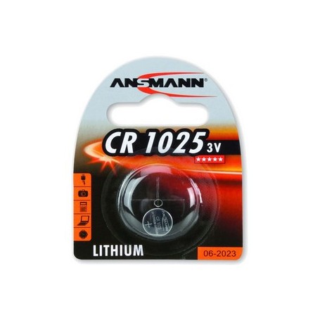 Ansmann 3V Lithium CR1025 Batteria monouso Litio (1516-0005)