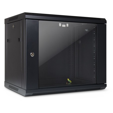 Inter-Tech SMA-6409 9U Da parete Nero (88887253)