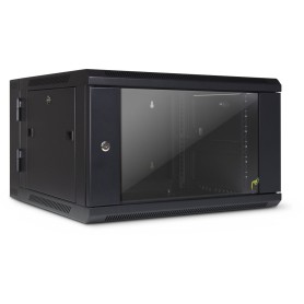 Inter-Tech SMB-6606 6U Da parete Nero (88887255)