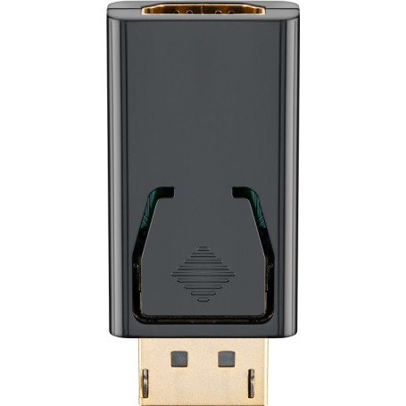 Goobay HDMI DisplayPort Adapter HDMI 19p F DisplayPort 20p M Nero (51719)