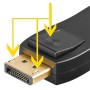 Goobay HDMI DisplayPort Adapter HDMI 19p F DisplayPort 20p M Nero (51719)