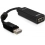 DeLOCK 61849 cavo e adattatore video 0,125 m DisplayPort M 19-p HDMI F Nero (61849)