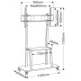 Vivolink VLFS4290 supporto da tavolo per Tv a schermo piatto 2,29 m (90") Nero (VLFS4290)
