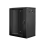 Lanberg WF01-6415-10B rack 15U Da parete Nero (WF01-6415-10B)