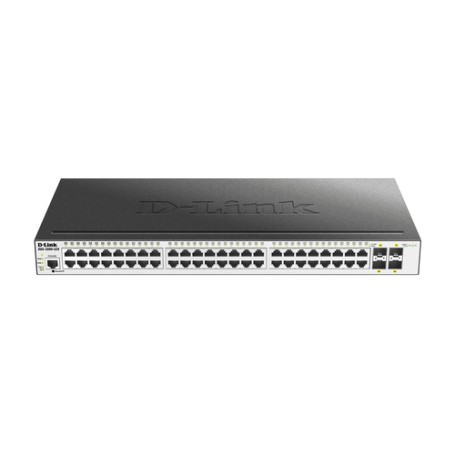 D-Link DGS-3000-52X switch di rete Gestito L2 Gigabit Ethernet (10/100/1000) 1U Nero (DGS-3000-52X)