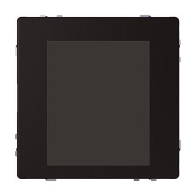 Merten MEG6215-5910 Placca copripresa e copri interruttori Nero