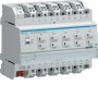 Hager TXA610D DIN montato su guida Attuatore per tendina/persiana 10 canali