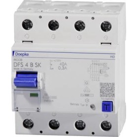 Doepke 09136998HD FI-Schutzschalter 4polig 40 A 0.3 A 230 V, 400 V (09136998HD)