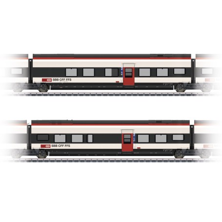 Märklin Add-On Car Set 1 for the Class RABe 501 Giruno parte e accessorio di modellino in scala Vagone passeggeri (43461)