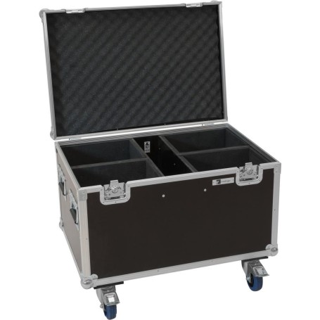 ROADINGER Flightcase 4x LED Theatre COB 200 Serie, mit Rollen (31005195)