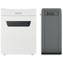 Leitz 80940000 distruggi documenti Taglio a frammenti Grigio, Bianco (80940000) (8094-00-00)