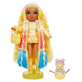 Rainbow High Winter Wonderland Doll- Sunny (Yellow) (120858-EUC)