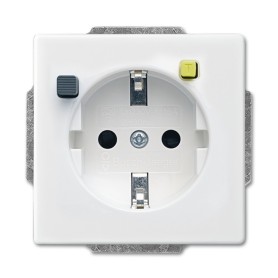 Busch-Jaeger 3120 EUCB-84 presa energia CEE 7/3 Bianco (2CKA003116A0662)