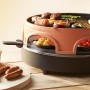 Emerio PO-113255.4 griglia per raclette 1500 W Nero, Marrone