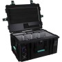 DEQSTER 10-744119 Caricabatterie per dispositivi mobili Tablet Nero, Turchese AC Ricarica rapida Interno, Esterno