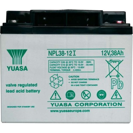 Yuasa Blei-Akku NPL 38 - 12 (YUANPL38/12)