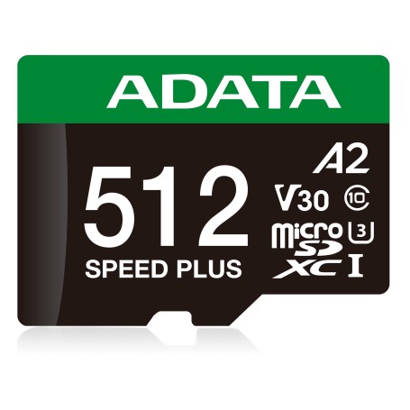 ADATA Speed Plus 512 GB MicroSDXC Classe 10 (UD512GUI3V30A2SP-RA1)