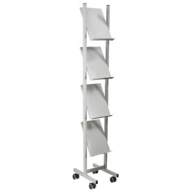 Helit H6813399 portariviste Metallo Grigio