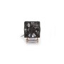 Inter-Tech A-19 Processore Refrigeratore 8 cm Alluminio, Nero (88885509)