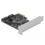 DeLOCK 90431 scheda di interfaccia e adattatore Interno SATA (90431)