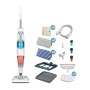 Rowenta Clean & Steam Multi RY8544WH scopa elettrica Senza sacchetto 0,5 L 1700 W Bianco, Blu (RY8544WH)