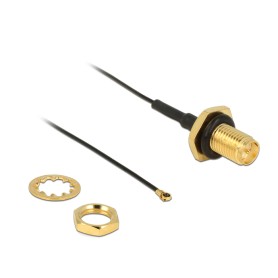 DeLOCK 0.2m, RP-SMA/MHF IV cavo coassiale 0,2 m MHF IV / HSC MXHP32 (12460)