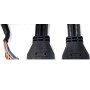 Silverstone FP32-E scheda di interfaccia e adattatore Interno USB 3.2 Gen 1 (3.1 Gen 1) (SST-FP32B-E)