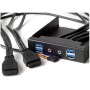 Silverstone FP32-E scheda di interfaccia e adattatore Interno USB 3.2 Gen 1 (3.1 Gen 1) (SST-FP32B-E)