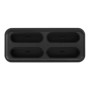 Kingston Technology Workflow Station Cablato USB 3.2 Gen 2 (3.1 Gen 2) Type-C Nero, Argento (WFS-U)